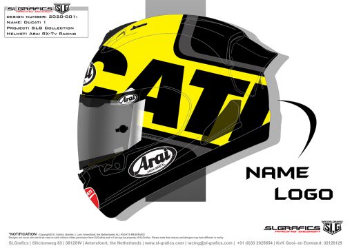 Detail Logo Helm Arai Nomer 33