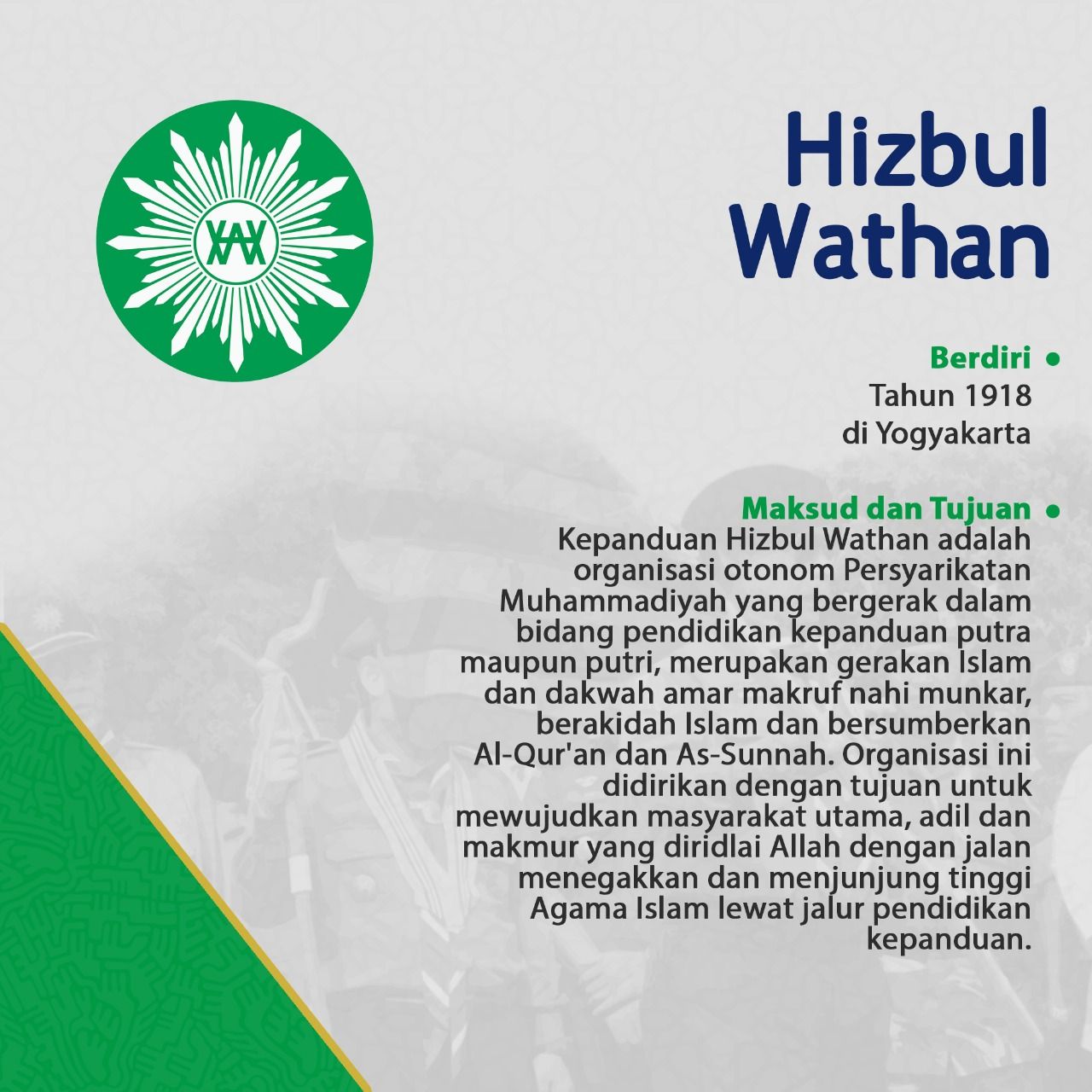 Detail Logo Hizbul Wathan Muhammadiyah Nomer 26