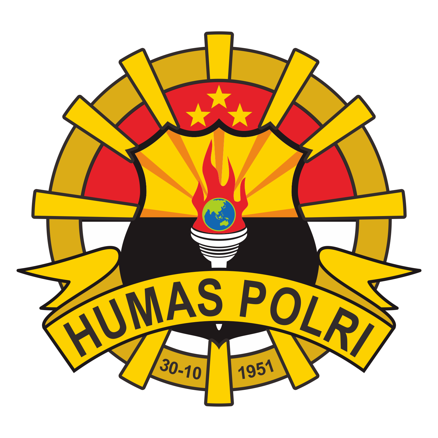 Detail Logo Humas Polri Terbaru Nomer 2