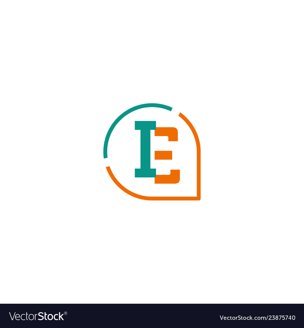 Detail Logo Huruf E Nomer 50
