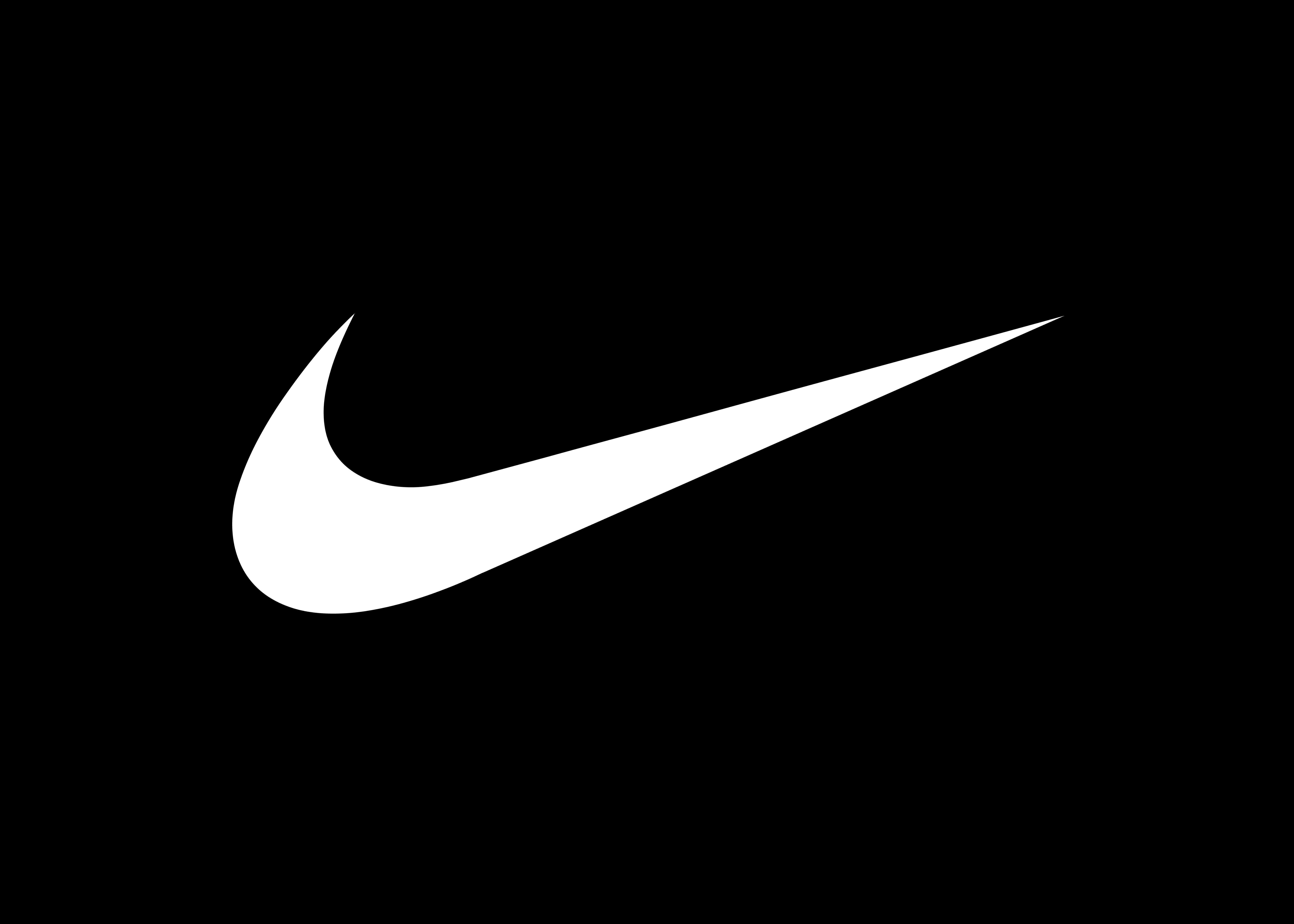 Nike Black And White Logo - KibrisPDR