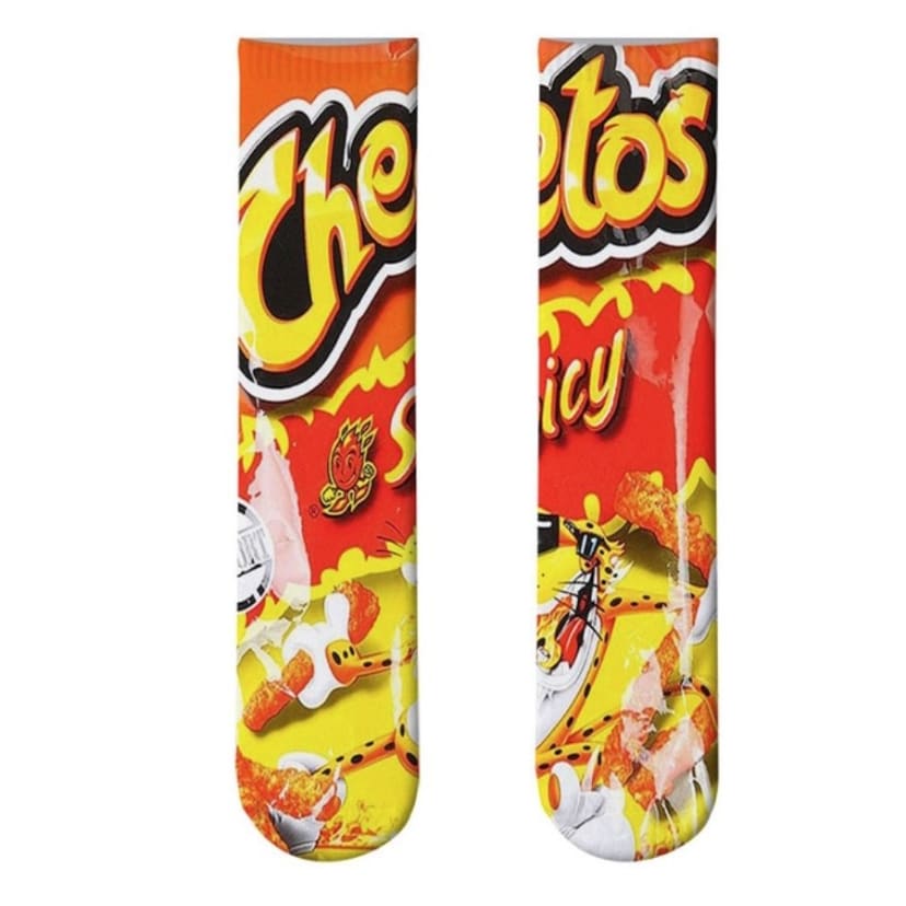 Detail Nike Elite Hot Cheetos Socks Nomer 47