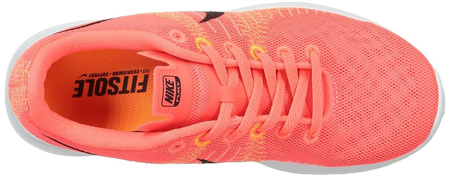 Detail Nike Flex Fury 2 Orange Nomer 45