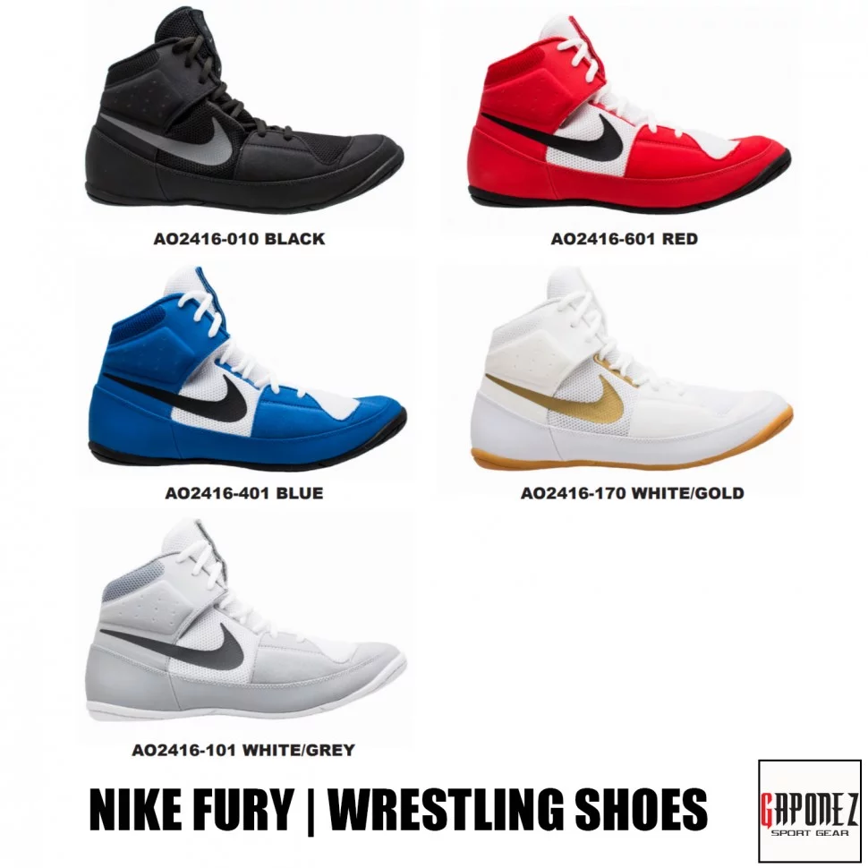 Detail Nike Fury Wrestling Shoes Nomer 6