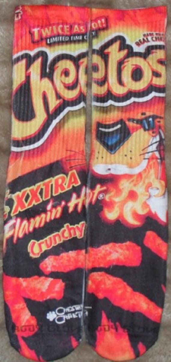 Detail Nike Hot Cheetos Socks Nomer 35