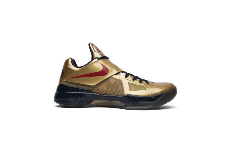 Detail Nike Kd 4 Gold Medal Nomer 14