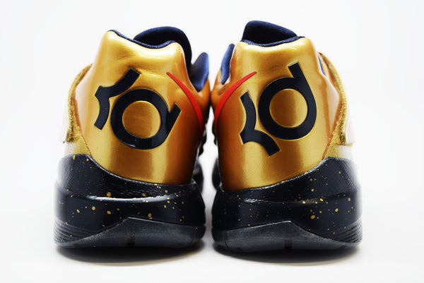 Detail Nike Kd 4 Gold Medal Nomer 38