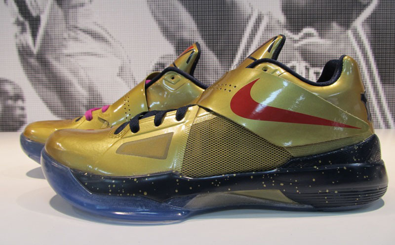 Detail Nike Kd 4 Gold Medal Nomer 8