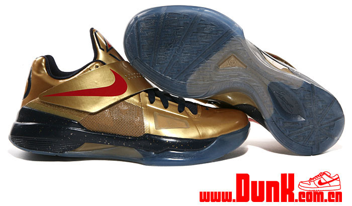 Detail Nike Kd 4 Gold Medal Nomer 9