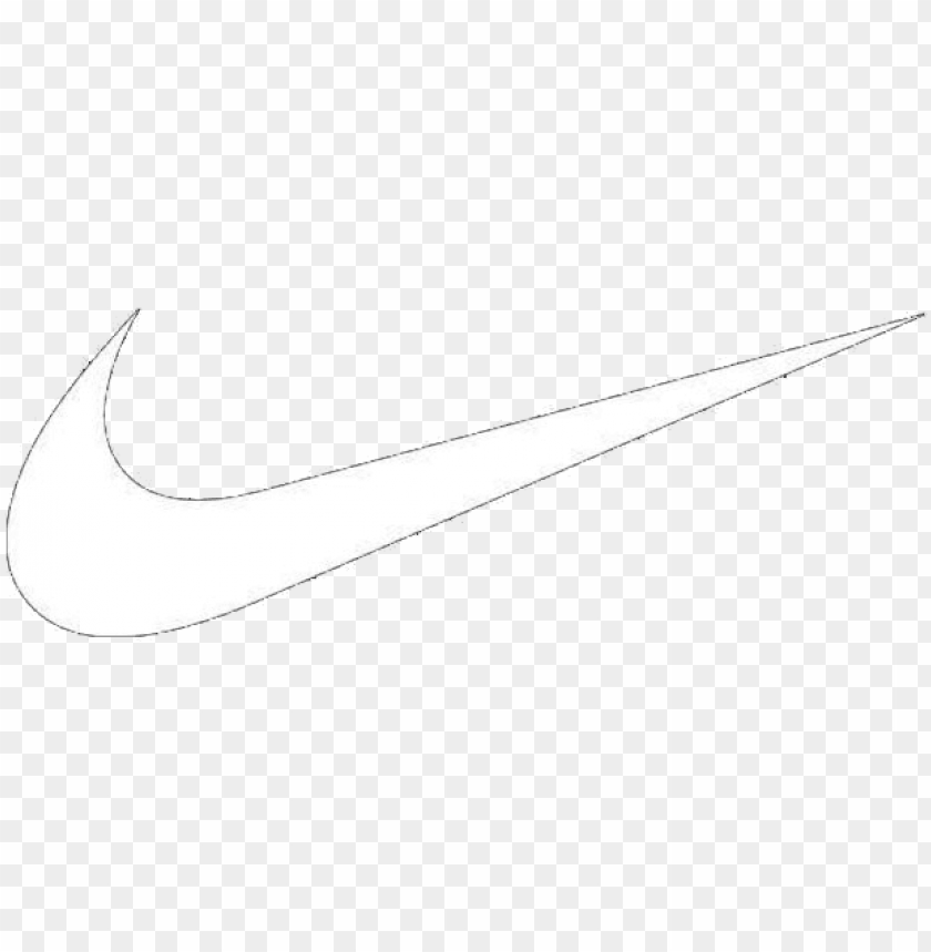 Detail Nike Logo White Nomer 47