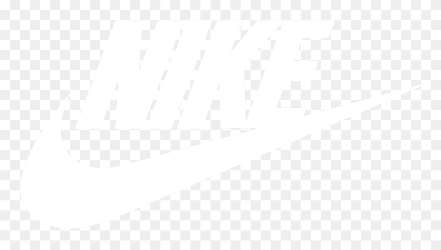Detail Nike Logo White On Black Nomer 30
