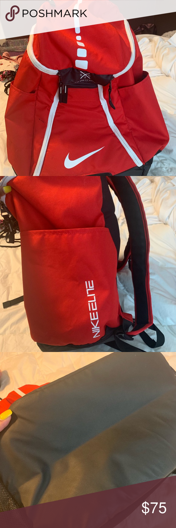 Detail Nike Quad Zip Backpack Nomer 16