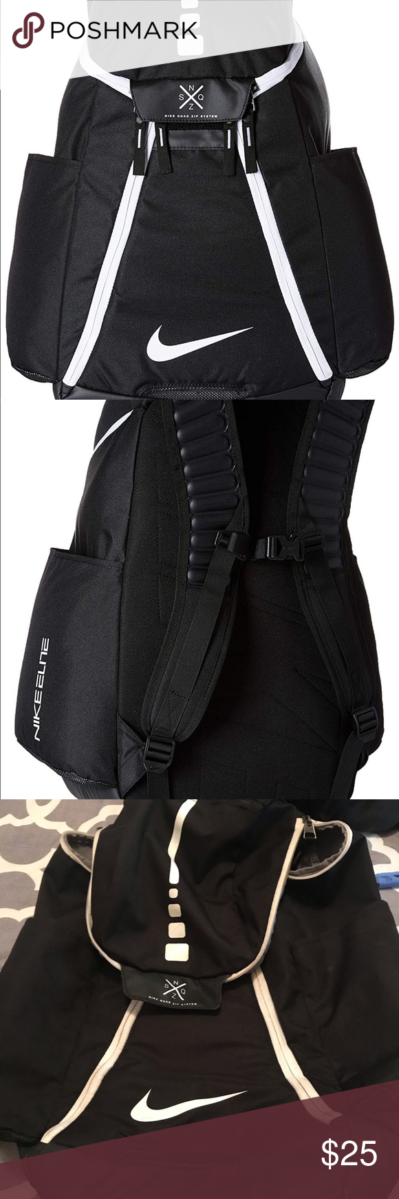 Detail Nike Quad Zip Backpack Nomer 29