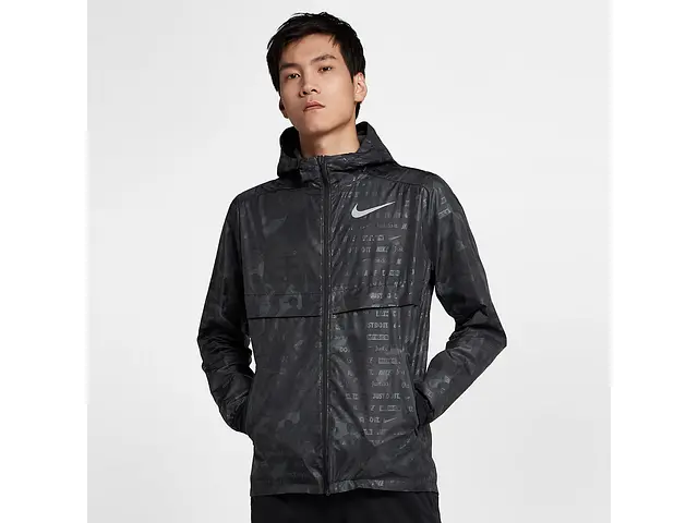 Detail Nike Shield Flash Running Jacket Nomer 15