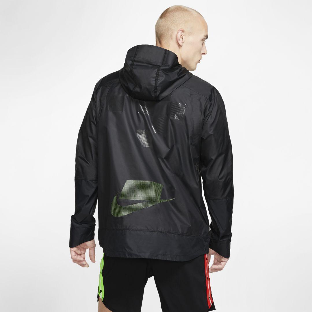 Detail Nike Shield Flash Running Jacket Nomer 50