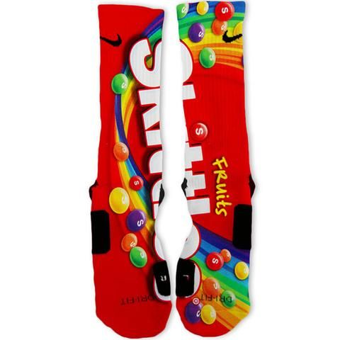 Detail Nike Skittles Socks Nomer 3