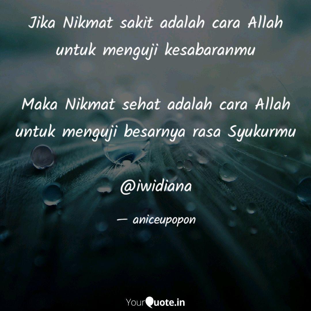 Detail Nikmat Sehat Quotes Nomer 9