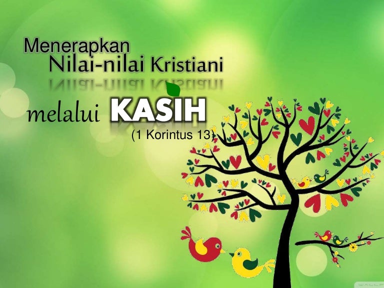Detail Nilai Nilai Kristiani Nomer 19