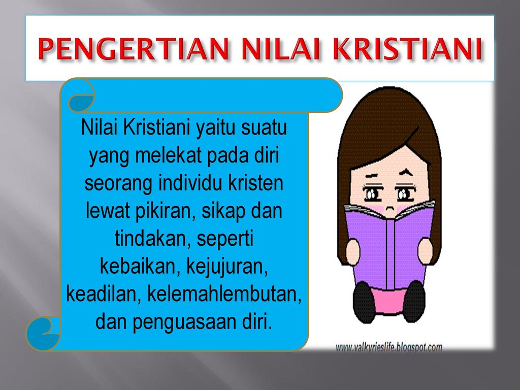 Detail Nilai Nilai Kristiani Nomer 4