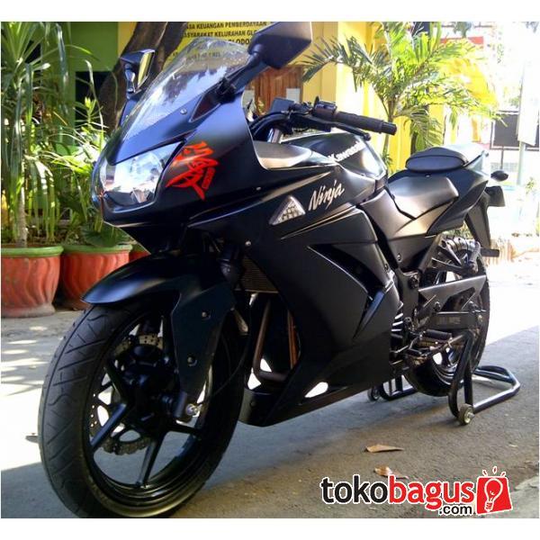 Detail Ninja 250 Hitam Doff Nomer 14