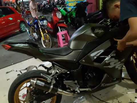 Detail Ninja 250 Hitam Doff Nomer 4