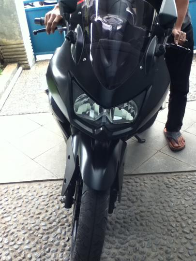 Detail Ninja 250 Hitam Doff Nomer 27