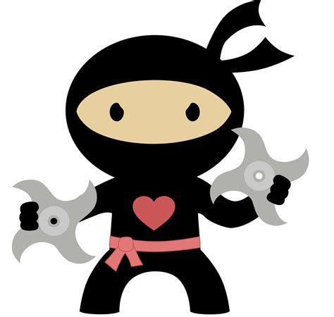 Detail Ninja Clipart Free Nomer 15