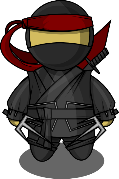 Detail Ninja Clipart Free Nomer 18