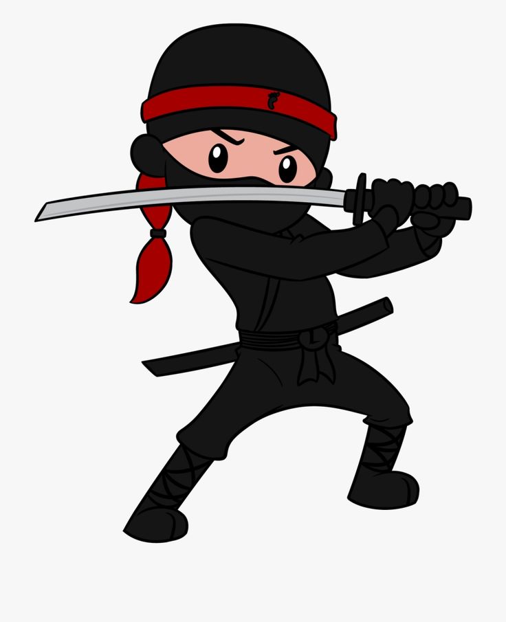 Detail Ninja Clipart Free Nomer 24