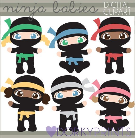 Detail Ninja Clipart Free Nomer 29