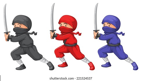 Detail Ninja Clipart Free Nomer 33