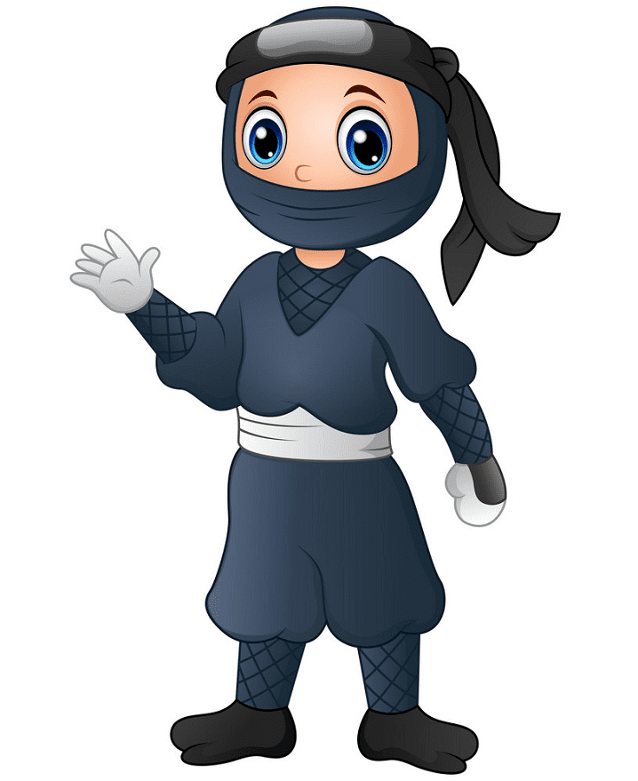 Detail Ninja Clipart Free Nomer 48