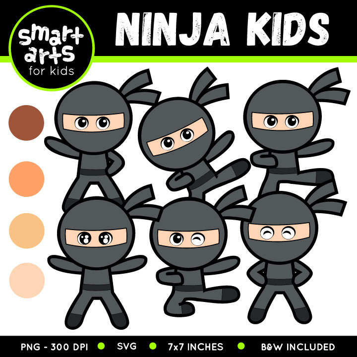 Detail Ninja Clipart Images Nomer 42