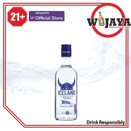 Detail Logo Iceland Vodka Nomer 20