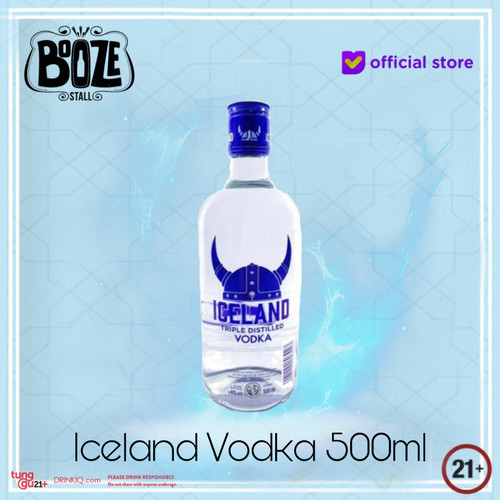 Detail Logo Iceland Vodka Nomer 33