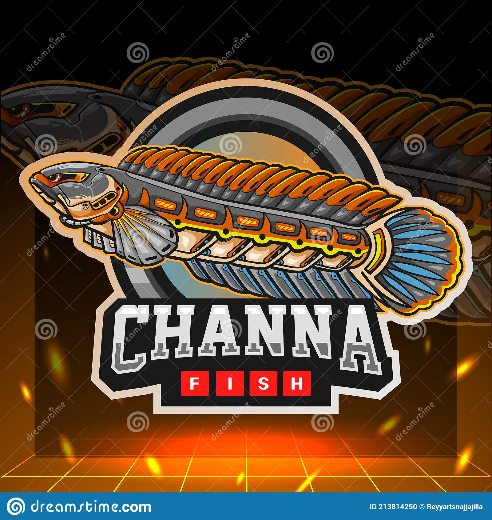 Detail Logo Ikan Channa Keren Nomer 10