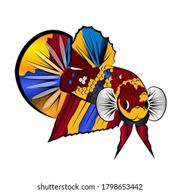 Logo Ikan Cupang Hias - KibrisPDR