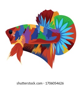 Detail Logo Ikan Cupang Hias Nomer 29