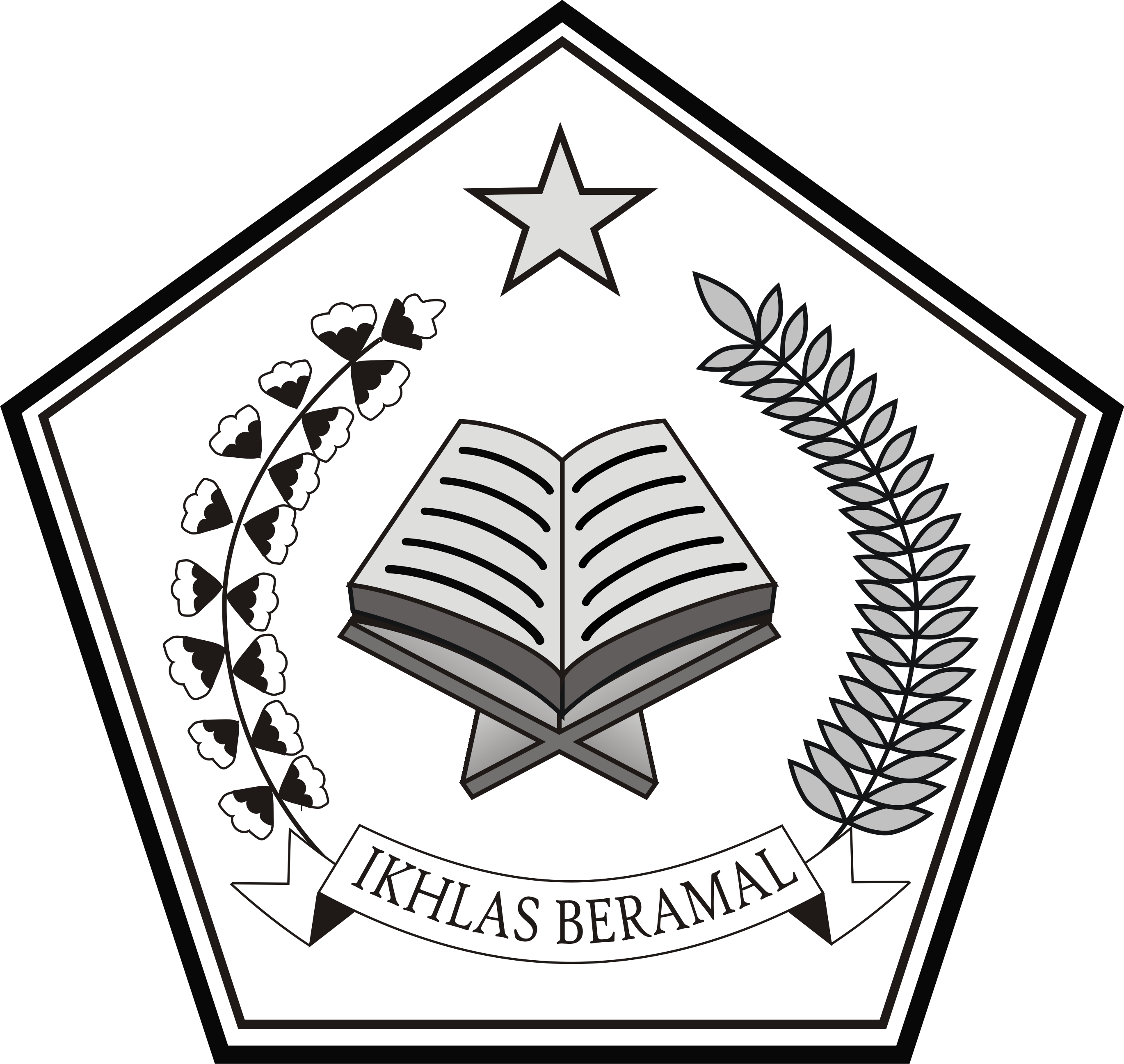 Detail Logo Ikhlas Beramal Nomer 13