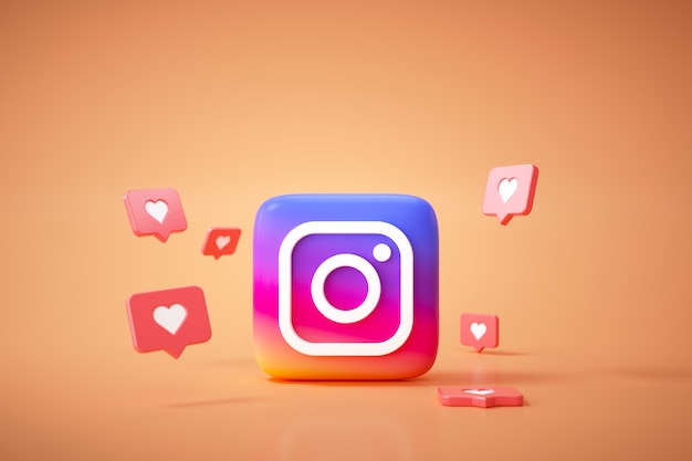 Detail Logo Instagram Keren 3d Nomer 24