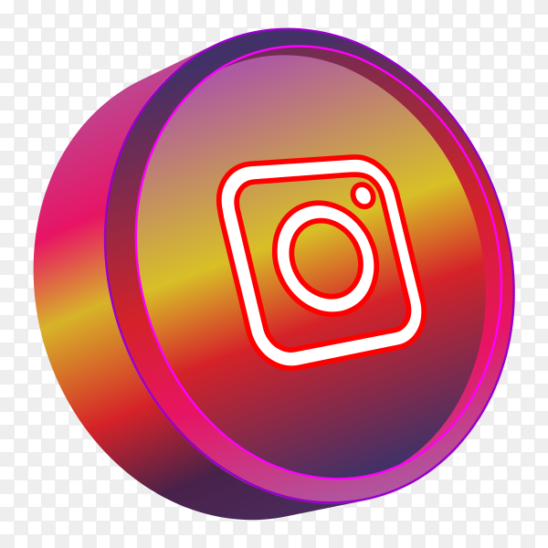 Detail Logo Instagram Keren 3d Nomer 7