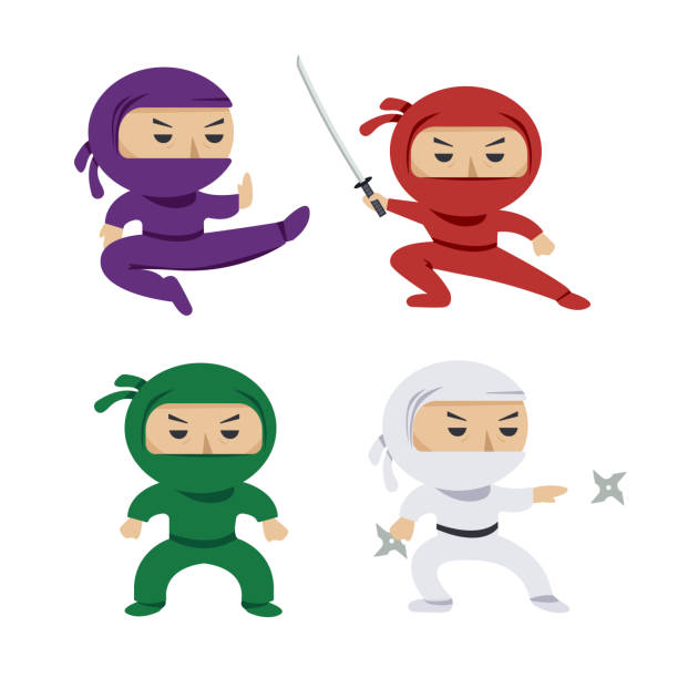 Detail Ninja Kick Clipart Nomer 15