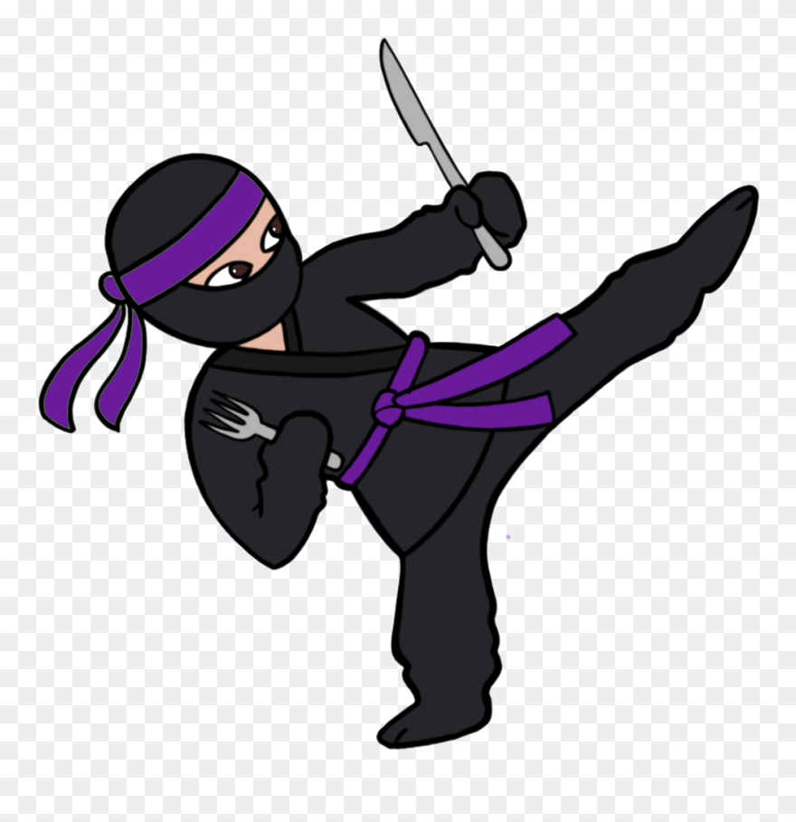 Detail Ninja Kick Clipart Nomer 9