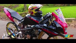 Detail Ninja R Merah Modif Nomer 35