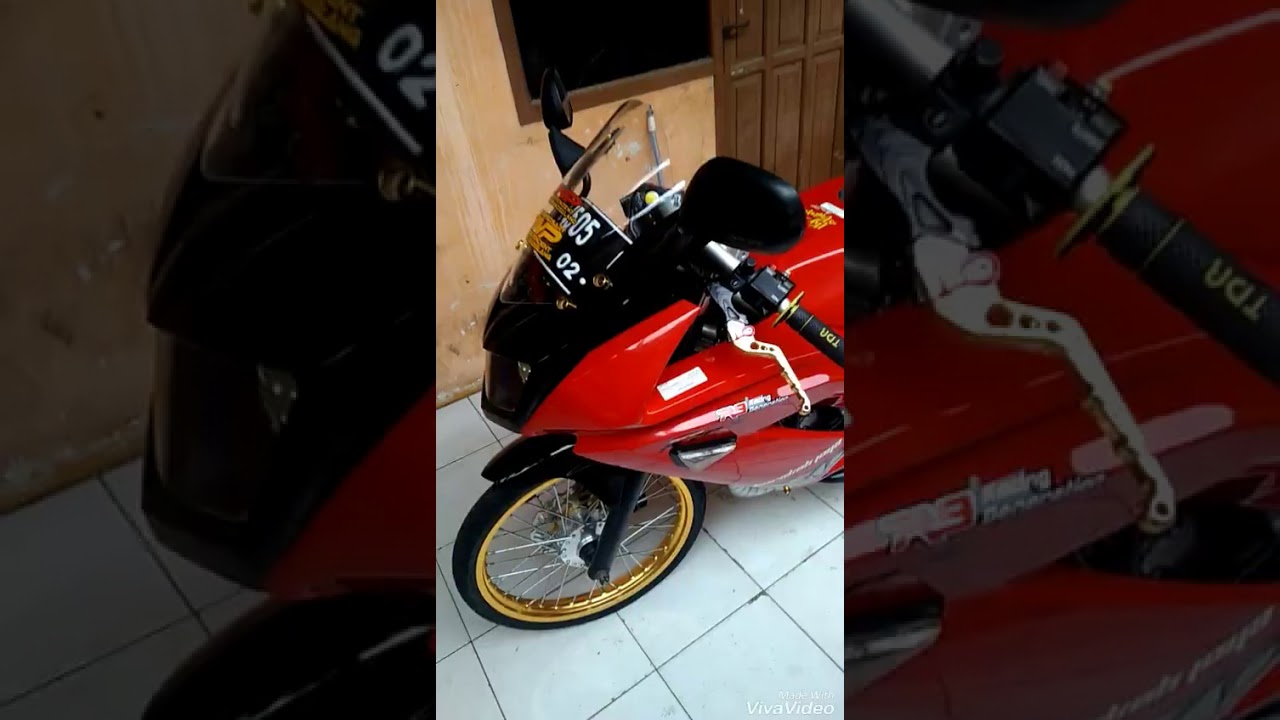 Detail Ninja R Merah Modif Nomer 56