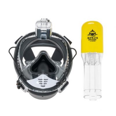 Detail Ninja Shark Snorkel Mask Nomer 53