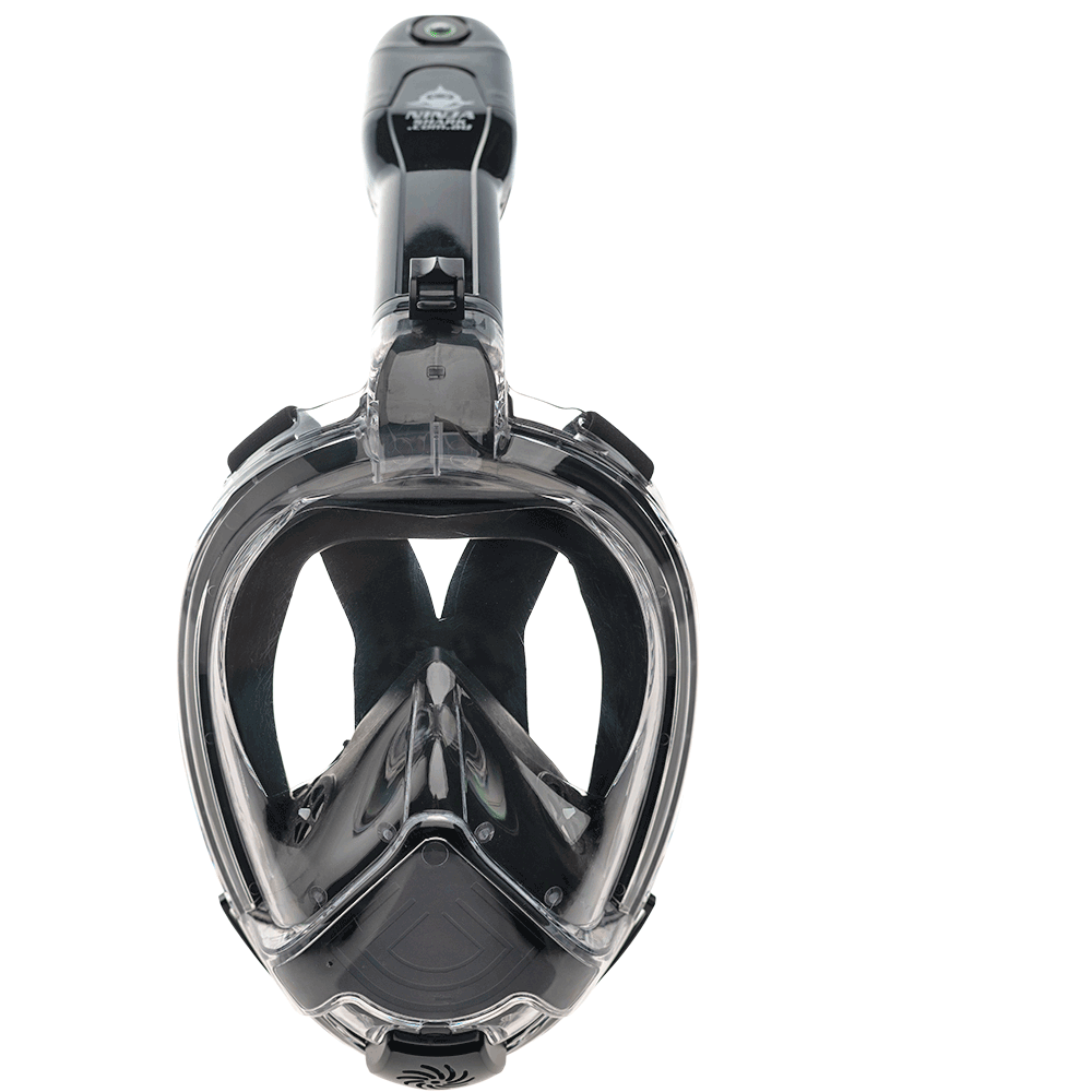 Detail Ninja Shark Snorkel Mask Nomer 56