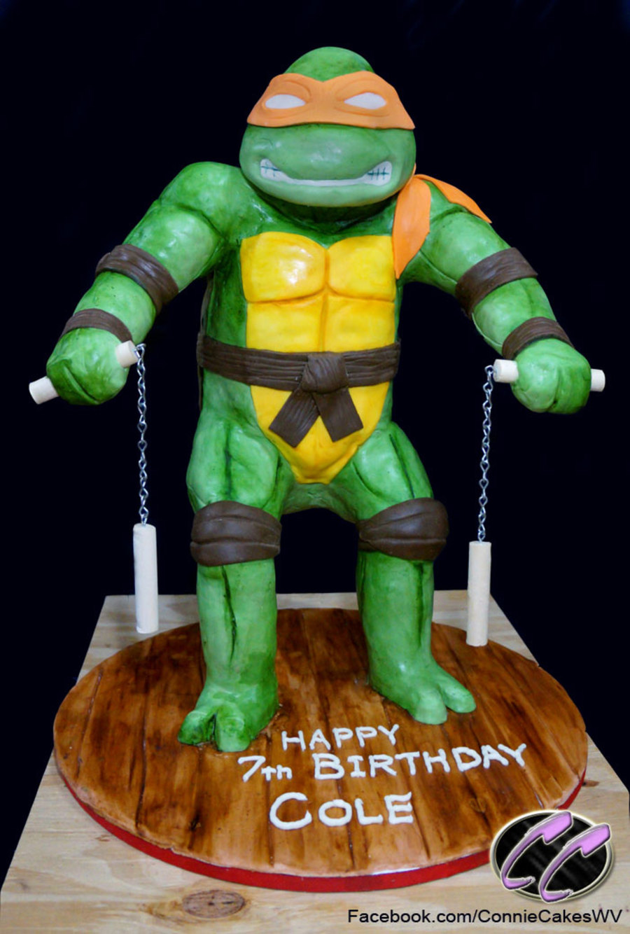 Detail Ninja Turtle 3d Cake Nomer 3