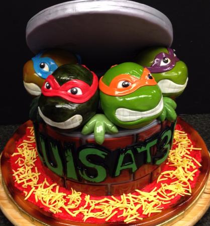 Detail Ninja Turtle 3d Cake Nomer 21