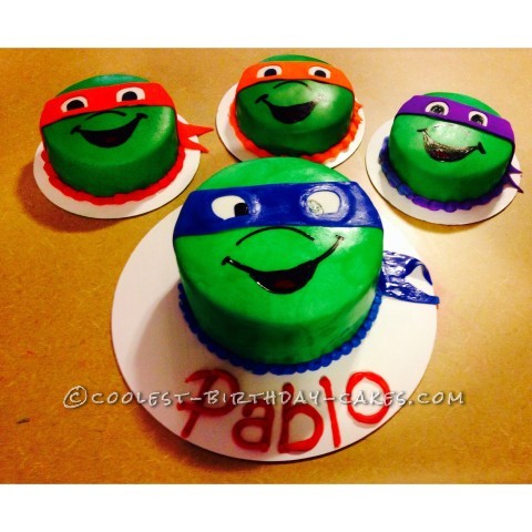 Detail Ninja Turtle 3d Cake Nomer 35